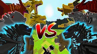 Godzilla(RISE OF TITANS) vs Godzilla(MONSTERVERSE) - Qual o time mais forte?? 🦾👀