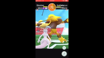 No tyranitar solo alakazam (sorry but i used mewtwo)