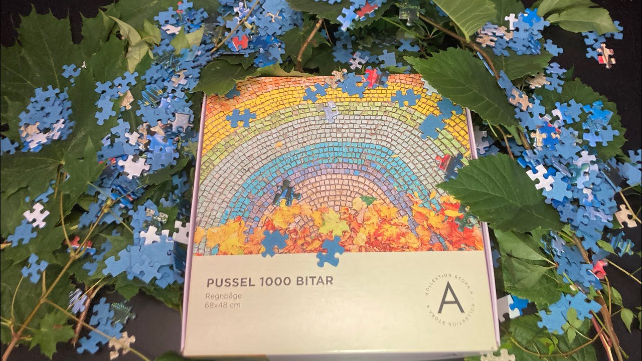 A Swedish jigsaw puzzle. 1000 piece time lapse #jigsaw #satisfying # ...