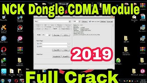 NCK Dongle CDMA Module Full Crack 2019