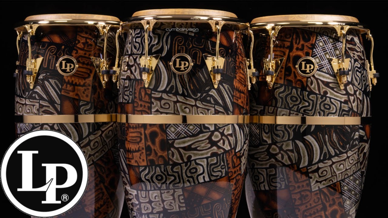 LP Limited Edition Tribal Finish Fiberglass with Gold Hardware