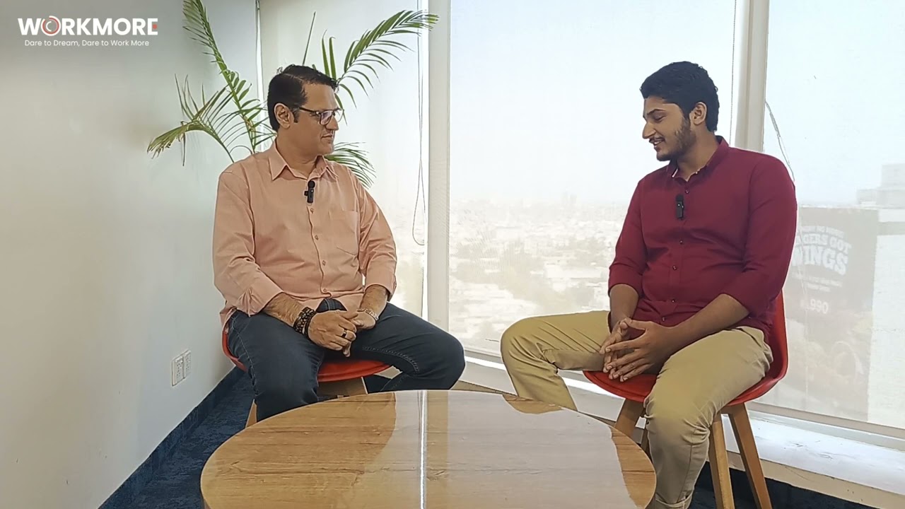 Karachi's vibrant & colorful shared space "Work More"