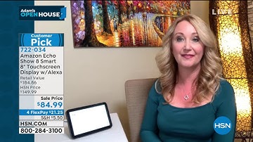 Amazon Echo Show 8 Smart 8" Touchscreen Display with Ale...