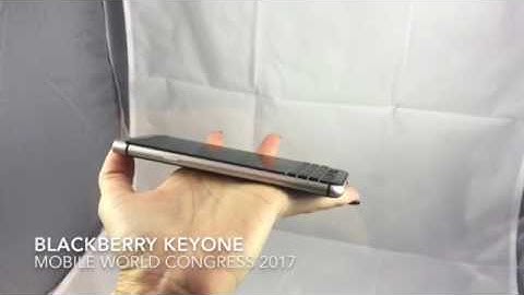 BlackBerry KEYone Hands on at Mobile World Congress 2017