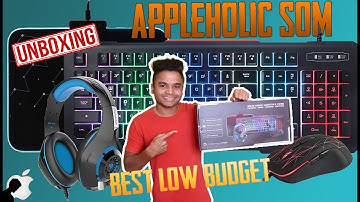 Cosmic Byte Solar Gaming Essentials Combo Unboxing & Overview ll AppleHolic SOM