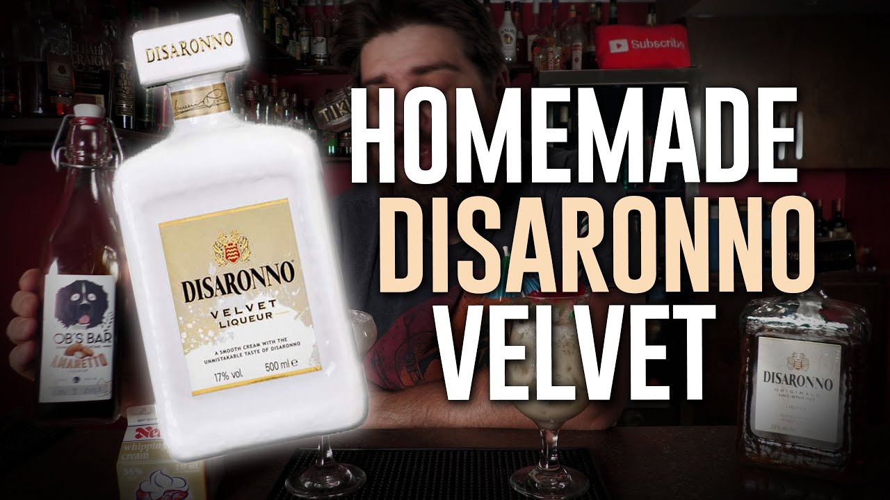 Homemade Amaretto Cream Liqueur Disaronno Velvet Recipe YouTube Homemade Amaretto Cream Liqueur Disaronno Velvet Recipe YouTube