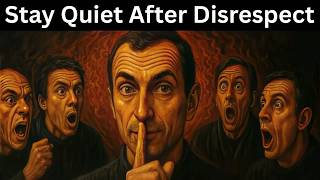 Stay Quiet After Disrespect   Machiavellian's Law