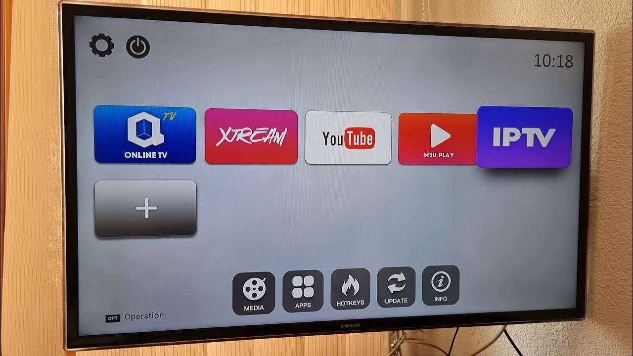 How to add IPTV list on Qviart OG 4K, Linux OTT Set Box YouTube