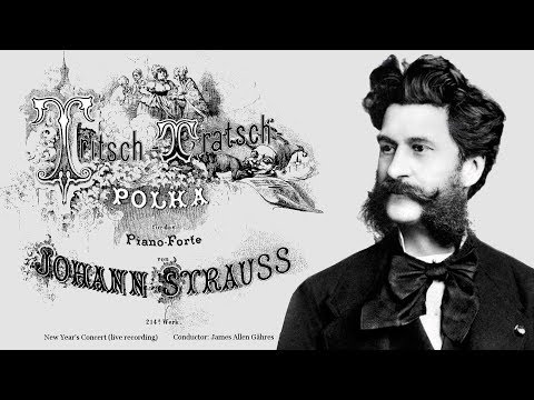 J. Strauss II - Tritsch-Tratsch-Polka, Op. 214 - James Allen Gähres, cond., Ulm Philharmonic