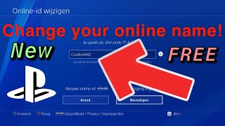 PS4 HOW TO CHANGE YOUR GAMERTAG/ONLINE ID NAME NEW! 