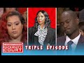 He&#39;s In Court To Sign The Birth Certificate (Triple Episode) | Paternity Court