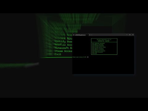 Best Account Generator | Python/Batch - YouTube