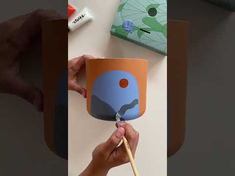 Wideo: DIY pomysły na pojemniki z farbą - dowiedz się, jak zrobić doniczkę z farbą