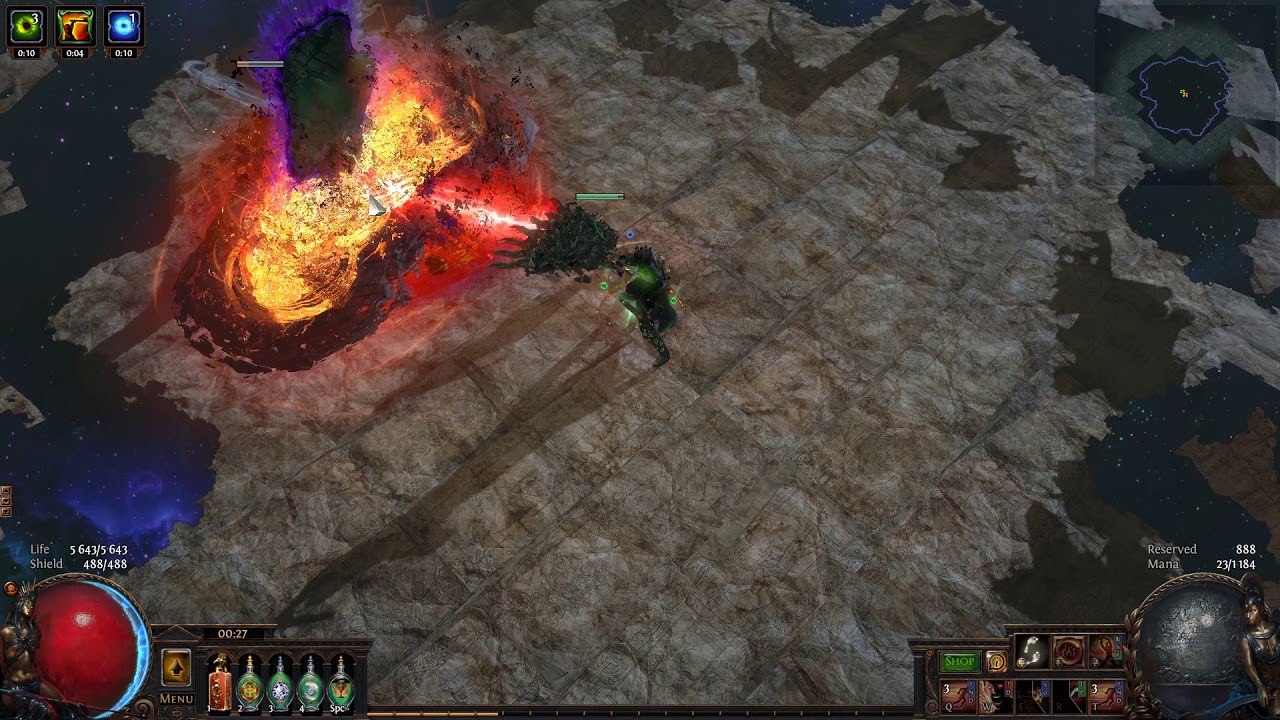 Poets Pen Shaper kill