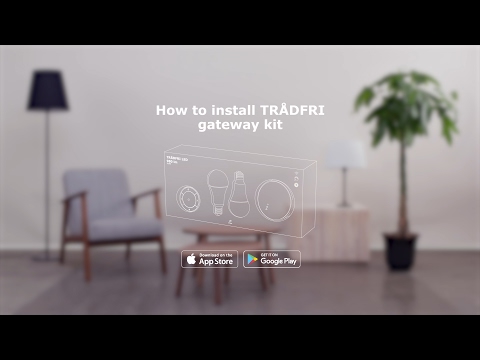 How to install TRÅDFRI gateway kit