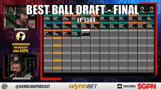 Fantasy Football Best Ball Draft 17.0 - Underdog Fantasy Best Ball Mania 3 Live Draft screenshot 4