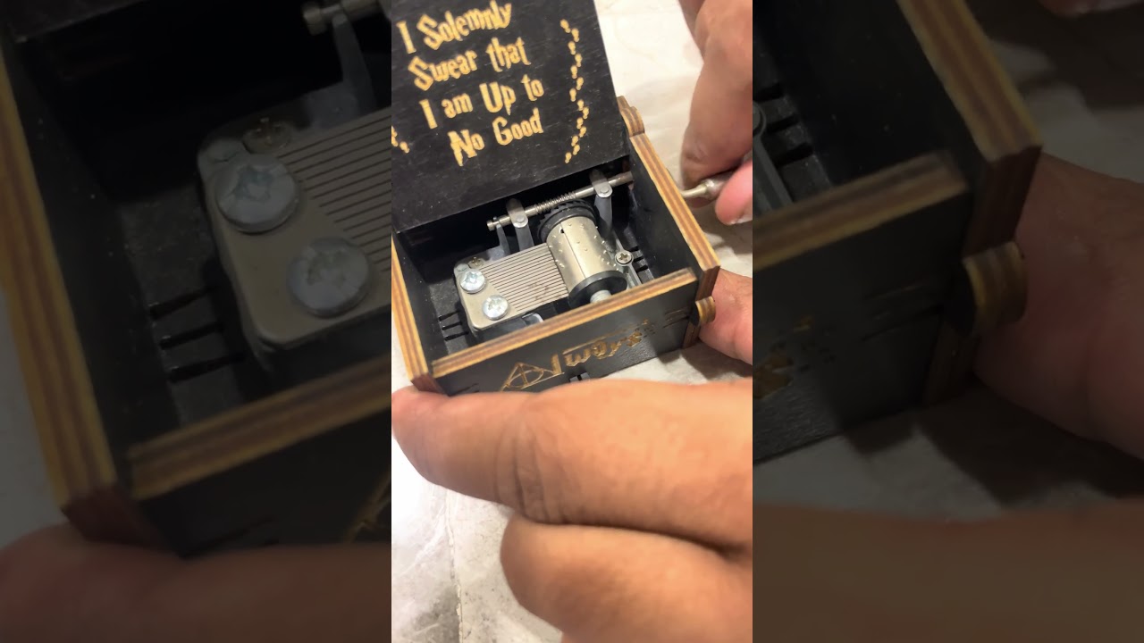 Enchanting Harry Potter Music Box | Hedwig's Theme in Motion - YouTube