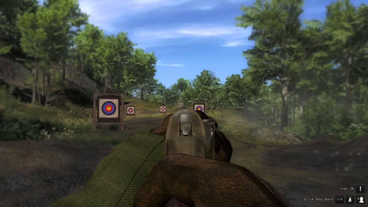 theHunter. 12 GA Single Shot Shotgun testing | Тест одноствольного ружья 12 калибра