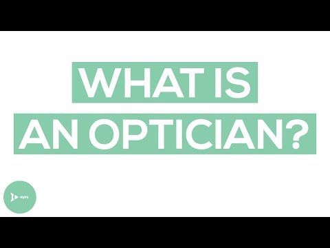 Video: Hvem er en øjenoptiker?