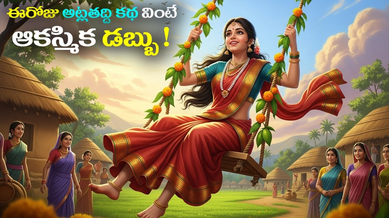 ఈరోజు అట్ల తద్ది కథ వింటే ఆకస్మిక డబ్బు ! || #atlataddi #katha #atlatadde