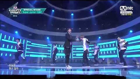 150326 M! COUNTDOWN Super Junior D&E Sweater & Jeans - Breaking Up