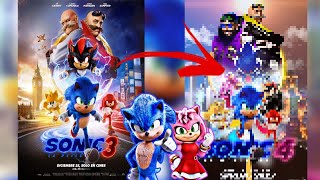 Making A Custom Sonic Movie 4 Poster Fan Poster - Ángelsonic 492