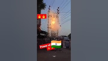 transformer explosion scene | high voltage transformer blast #explosion