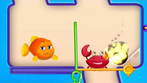 Help Crab? Save The Fish Gameplay All Game - Fishdom Game - Gameplay Walkthrough