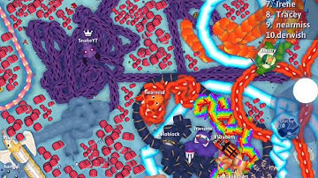 Snake Io Modmenu Gameplay #snakeio #snakegame