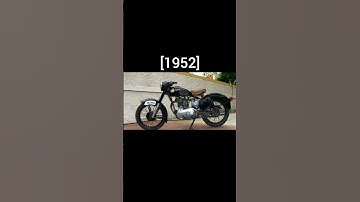 royal enfield bullet evolution [1932-2022]