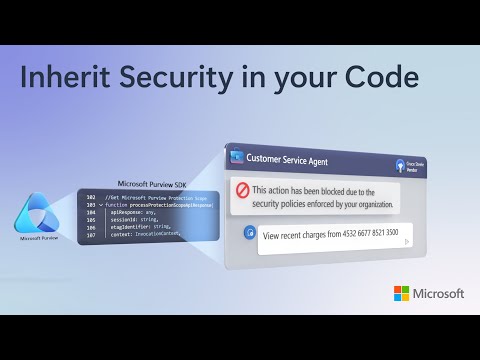 Secure your AI apps with user-context-aware controls | Microsoft Purview SDK