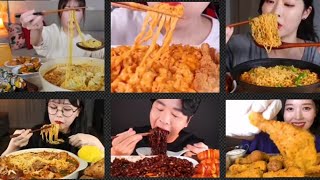 اصوات اكل نودلز اندومي رامناندومي اتحداك ما يعجبك ASMR NOODLES RAMEN