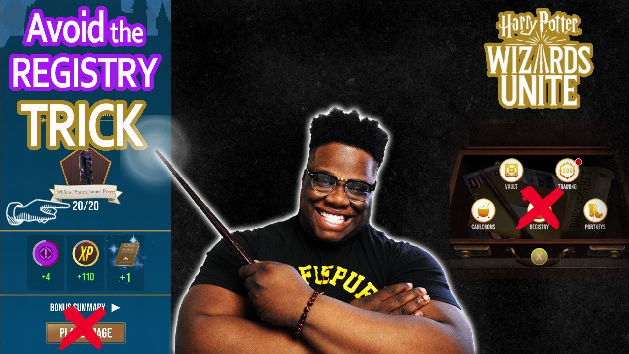 (GUIDE) MAX Fragment, Avoid REGISTRY TRICK! || Harry Potter Wizards Unite || XpectoGO