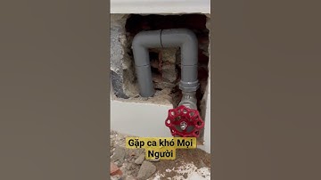 Sửa chửa khắc phục rò rỉ nước do khóa nước âm tường
