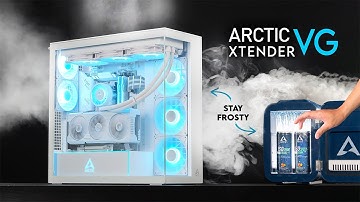 Arctic Has a PC Case!? The Xtender VG is Here! | All White Gaming PC Build