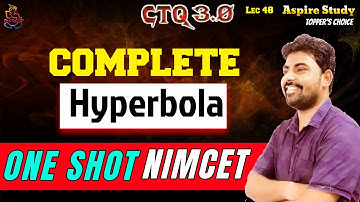 JEE PYQs Hyperbola for NIMCET Mathematics Preparation By Aspire Study NIMCET Coaching