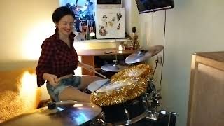 One-bar backbeat pattern 