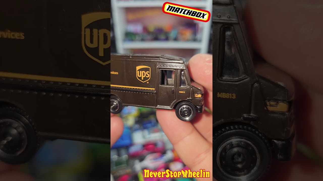Express Delivery in Pullman Brown and UPS Livery 2025 Matchbox Mainline unboxing!