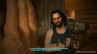 Be a Special Agent and Take Oath or Not - Cyberpunk 2077 DLC