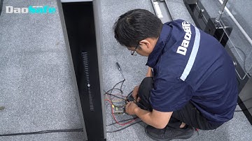 DSN-30 Nebula Flap Turnstile Installation Steps (include access controller installation)