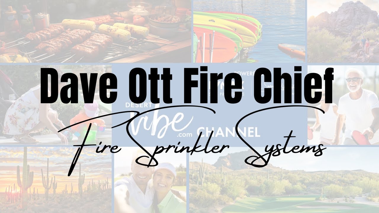 Fire Chief Ott Home Fire Sprinkler Safety