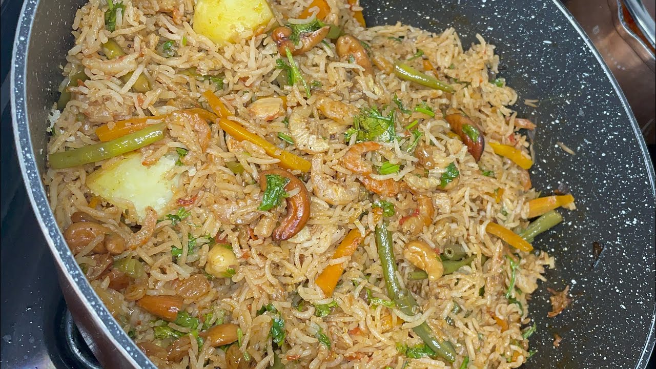 Mapishi rahisi ya pilau ya kamba (Best prawns pilau 2024)