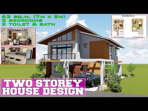 modern-two-storey-house-design-with-3-bedrooms-|-63-sq.m-(7mx9m)