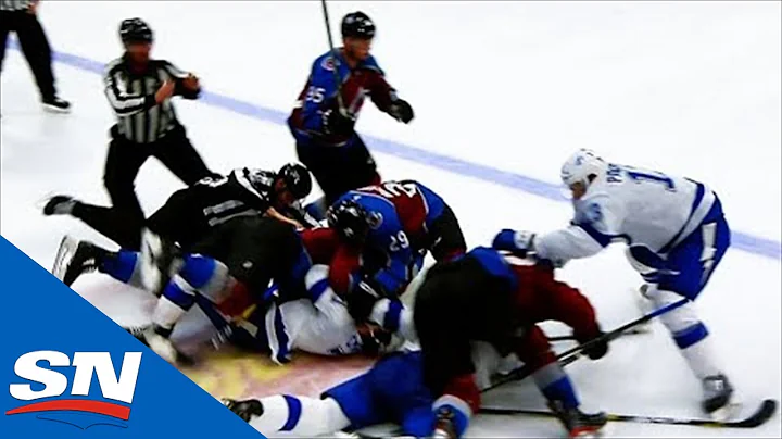 Nathan MacKinnon Drops Ondrej Palat With Huge Hit ...