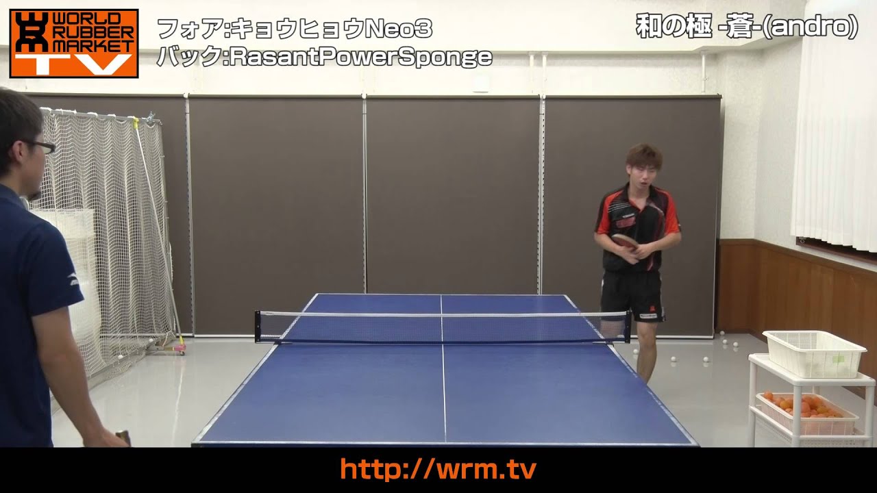 和の極蒼[Wanokiwami Ao][andro[アンドロ]]卓球ラバーNo1口コミ