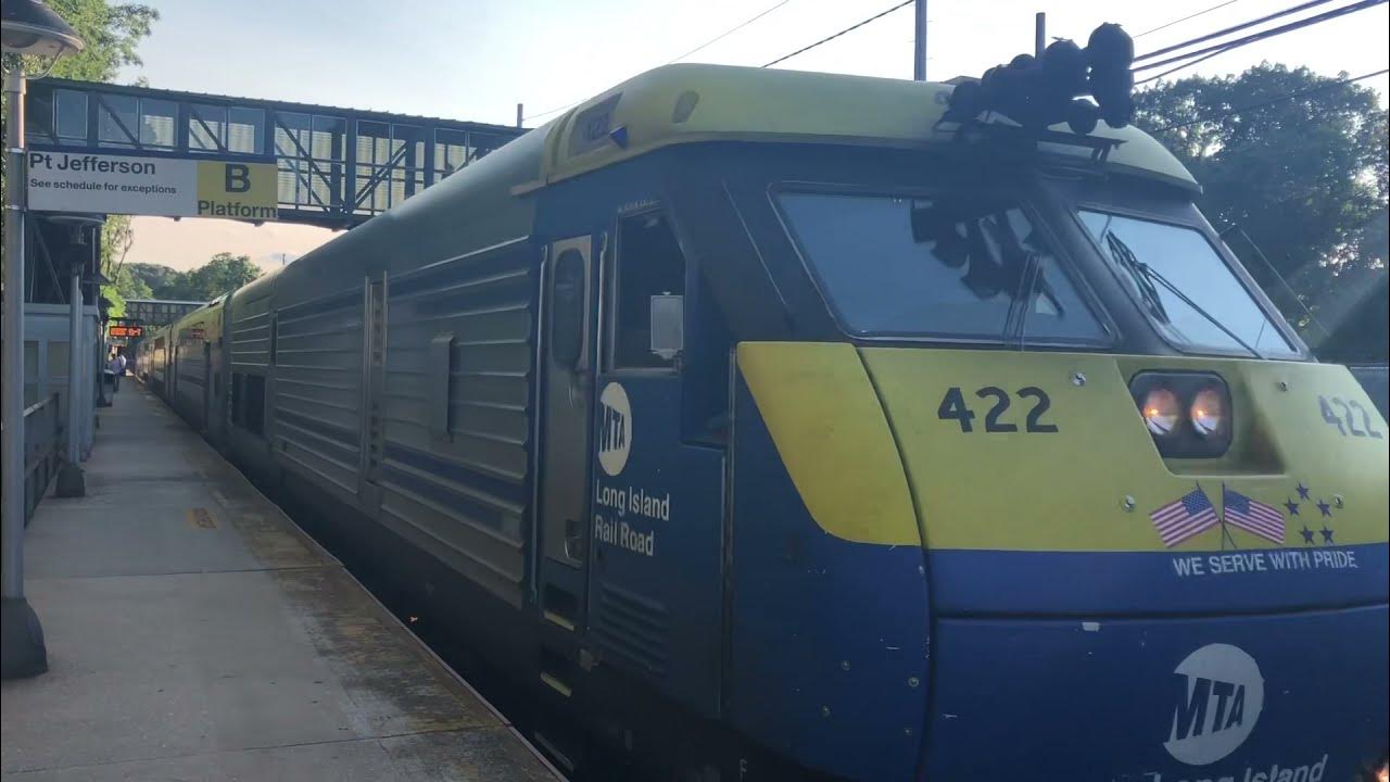 MTA PM Rush Hour LIRR Port Jefferson Branch Train Action Cold Spring
