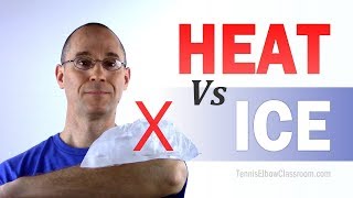 Tennis Elbow: Ice It Or Heat It? - Think Again! #TennisElbowClassroom