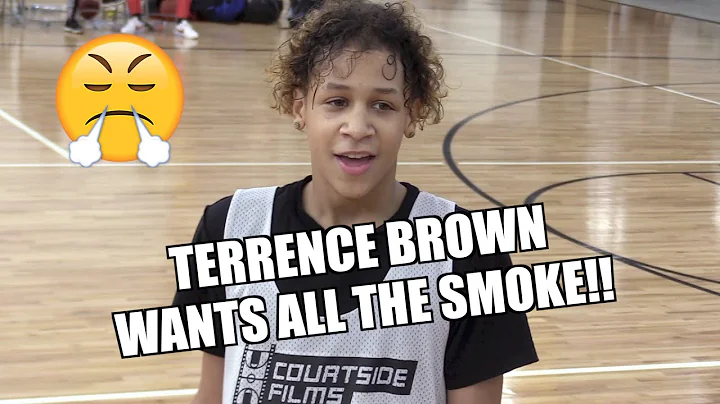 Terrence Brown WANTS ALL THE SMOKE! Minnesota PG G...
