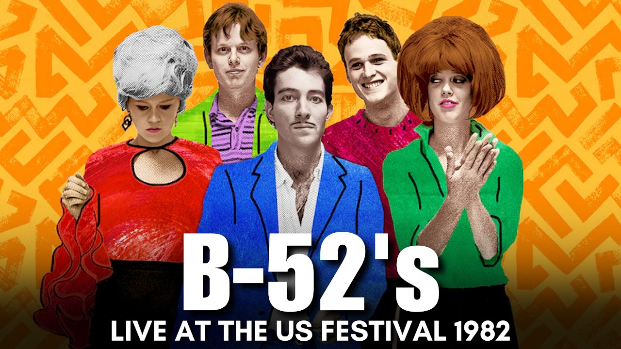The B-52's Iconic 1982 US Festival Performance Is Pure Retro