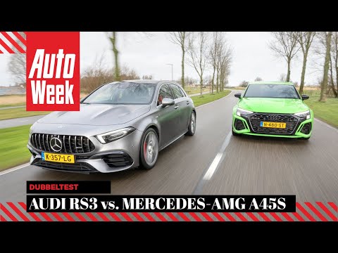 Audi RS3 vs. Mercedes-AMG 45s - AutoWeek dubbeltest
